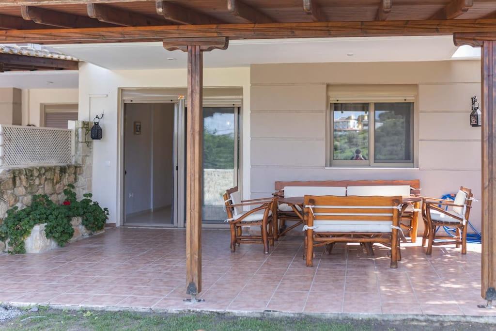 Villa Maistrali Sunset Kalandra Екстериор снимка