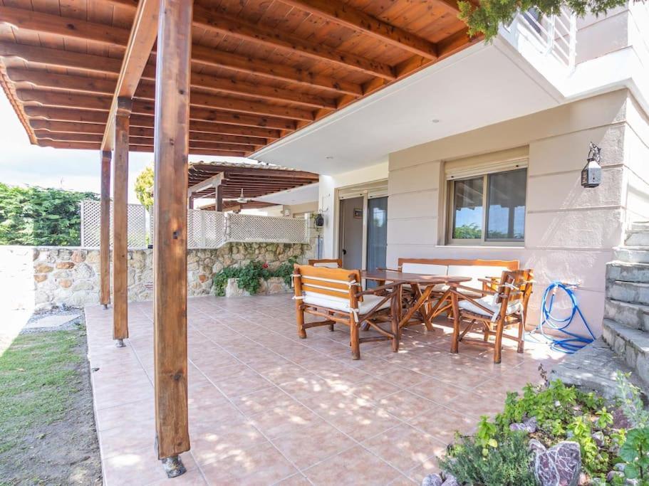 Villa Maistrali Sunset Kalandra Екстериор снимка